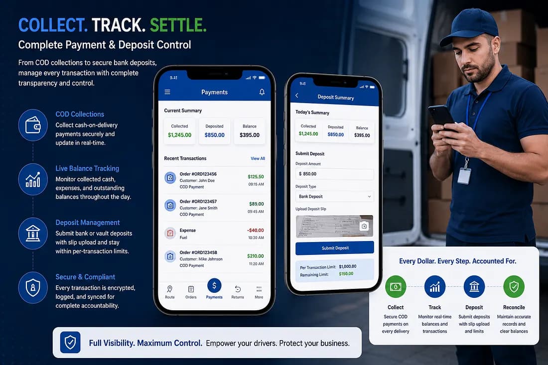 ViaOGA Mobile App Interface & Features