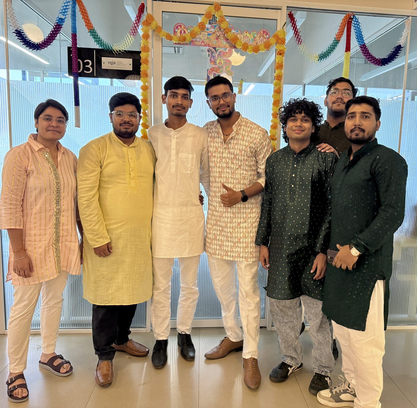 Dressed for Diwali