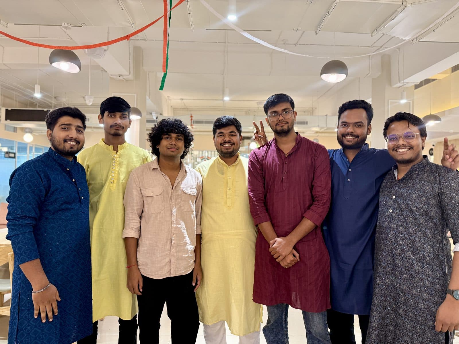 A festival in the office